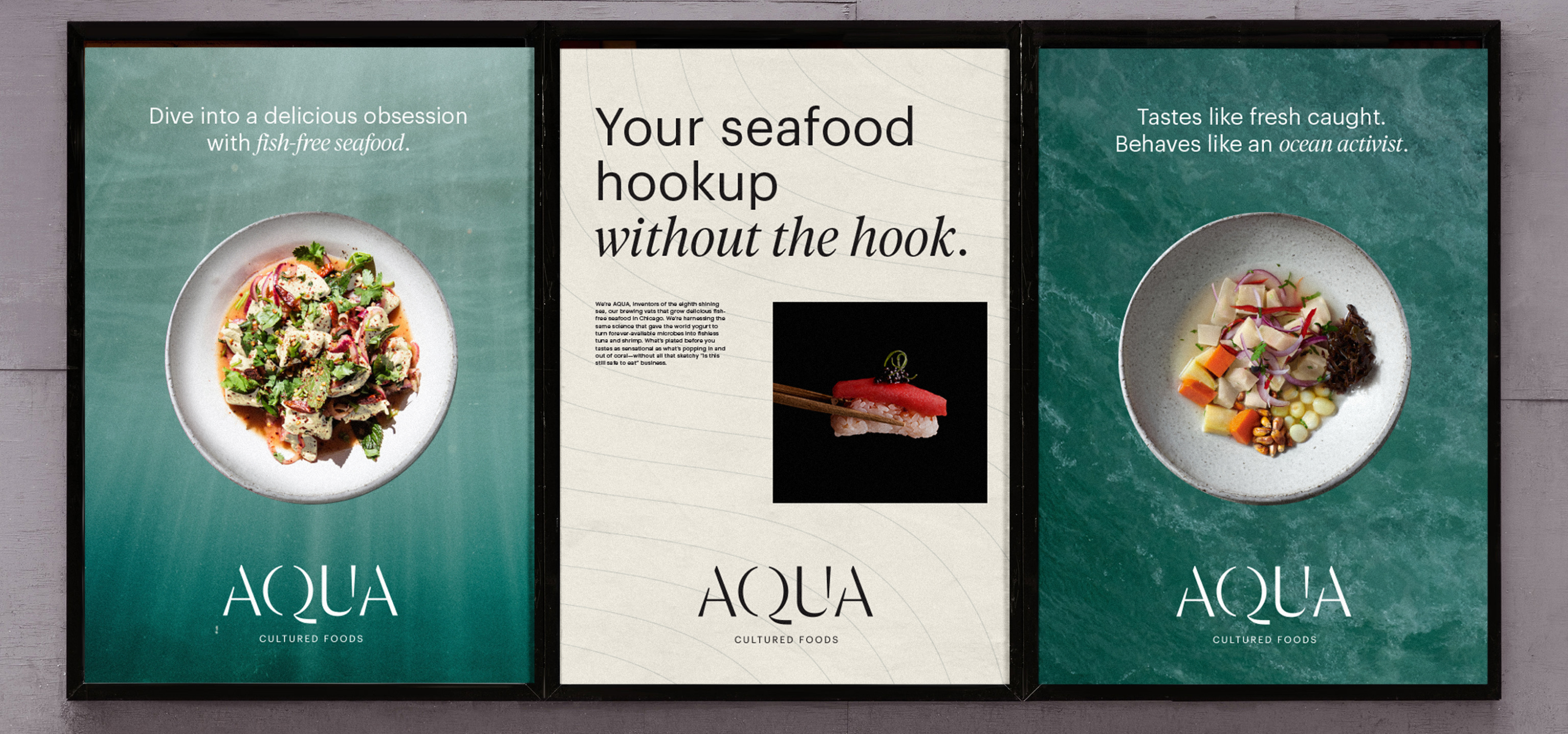 AQUA Poster Advertising