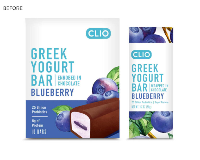 Clio old packaging