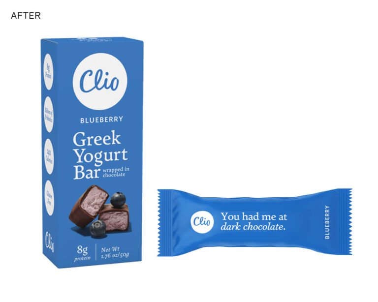 Clio new packaging