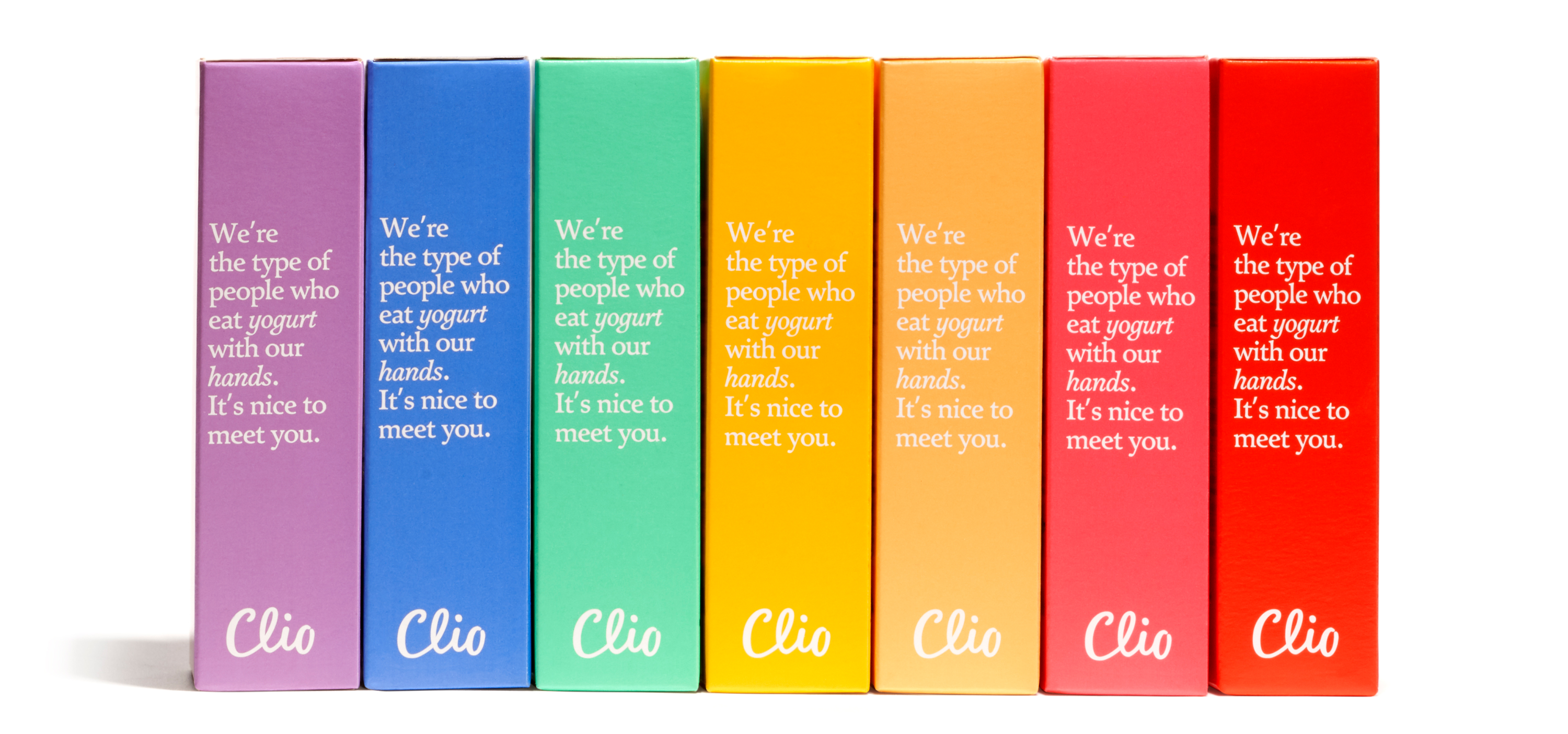 Clio packaging