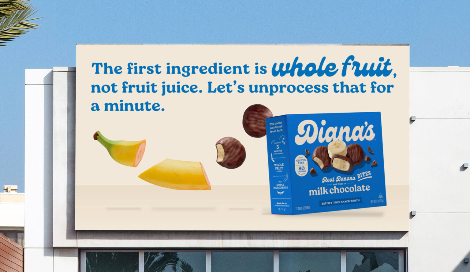 Diana's Billboard Advertisement