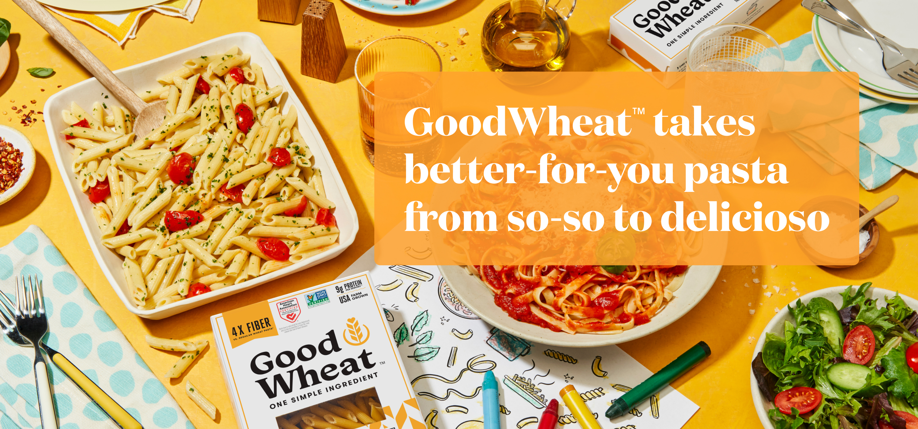 GoodWheat takes better-for-you pasta from so-so to delicioso