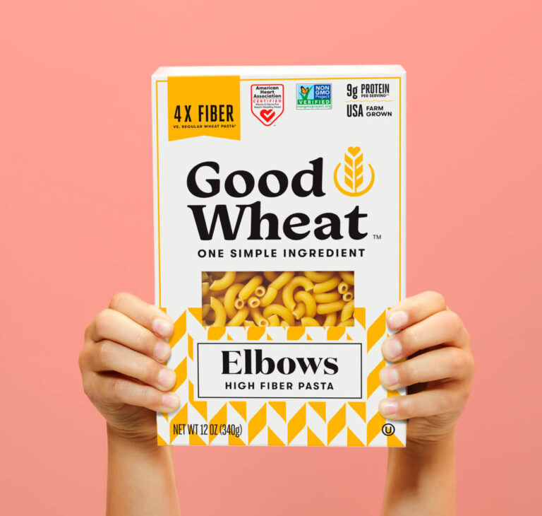 GoodWheat elbows packaging