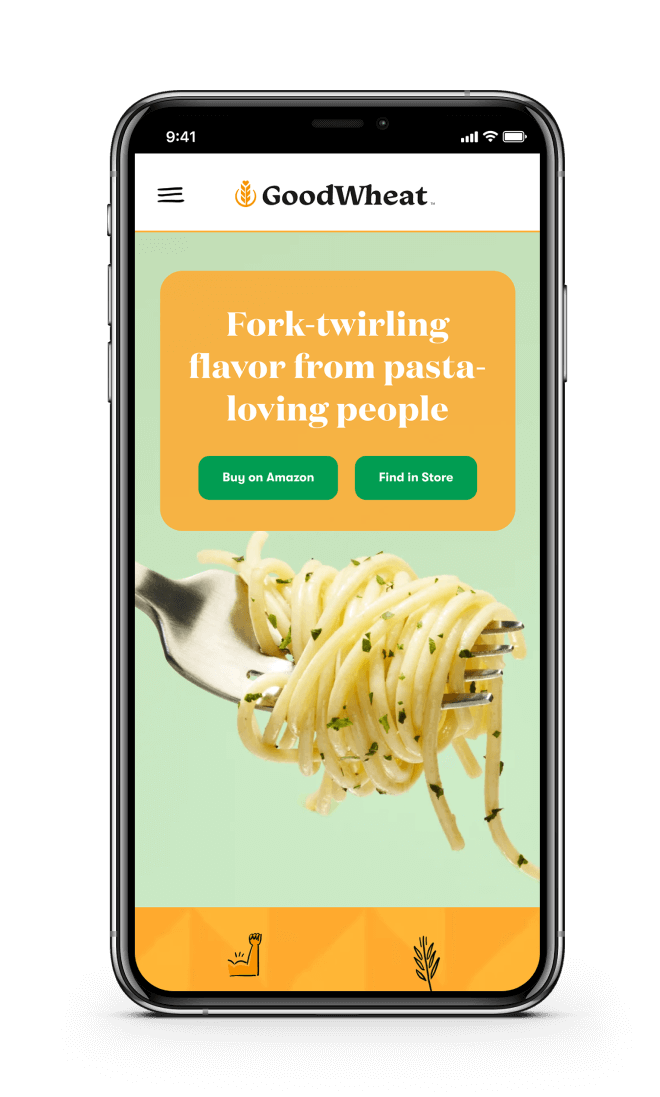 GoodWheat mobile website